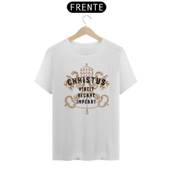 Camiseta Basic Cristo Vence, Reina, Governa