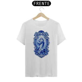 Camiseta Basic Nossa Senhora Imaculada Conceição Azulejo Português