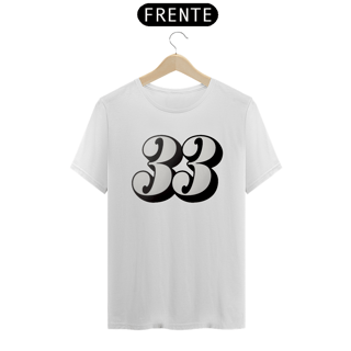 Nome do produto Camiseta Basic 33 Idade de Cristo
