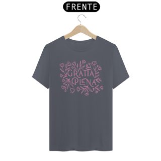 Nome do produto Camiseta Basic Gratia Plena Rosa