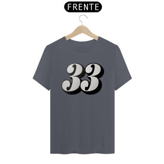 Nome do produto Camiseta Basic 33 Idade de Cristo
