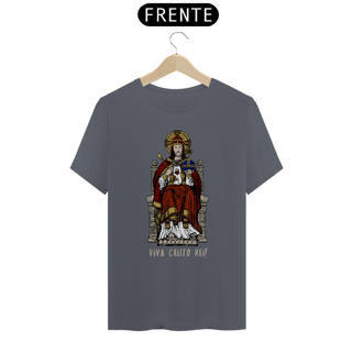 Nome do produto Camiseta Basic Viva Cristo Rei! Colorida