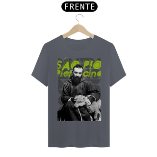 Nome do produto Camiseta Basic Padre Pio de Pietrelcina e a Ovelha