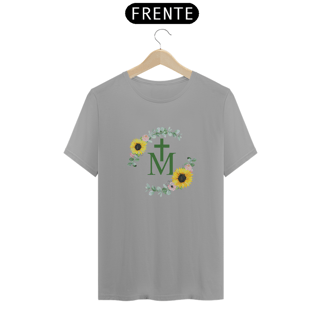 Nome do produto Camiseta Clássica Floral Cruz M Girassol