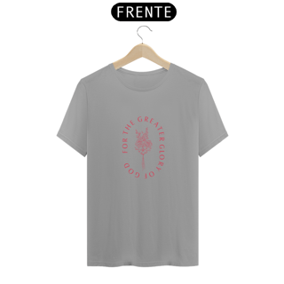 Nome do produto Camiseta Clássica For The Greater Glory Of God, Pela Maior Glória de Deus