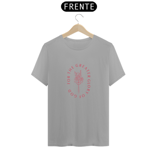 Nome do produto Camiseta For The Greater Glory Of God, Pela Maior Glória de Deus