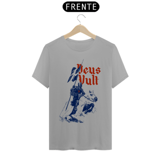 Nome do produto Camiseta Basic Deus Vult Azul Vermelho