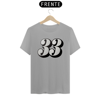 Nome do produto Camiseta Basic 33 Idade de Cristo