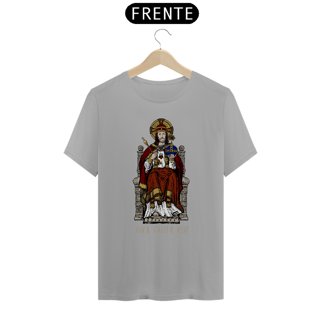 Nome do produto Camiseta Basic Viva Cristo Rei! Colorida