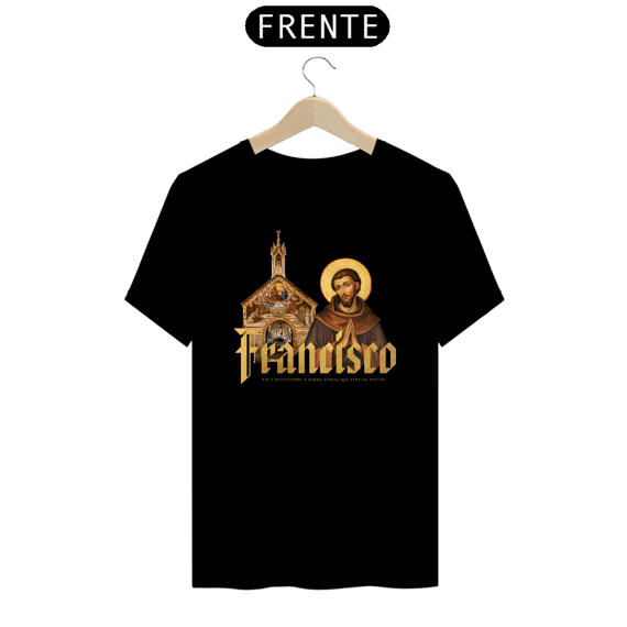 Camiseta Premium São Francisco de Assis Porciúncula