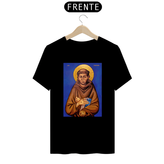 Camiseta Premium São Francisco de Assis com as Chagas