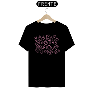 Nome do produto Camiseta Clássica Gratia Plena Rosa