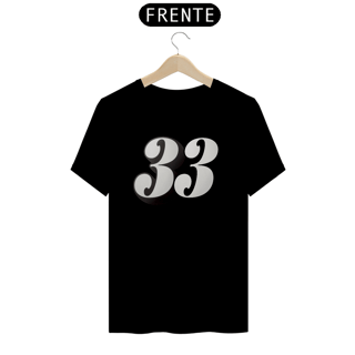 Nome do produto Camiseta Clássica 33 Idade de Cristo