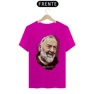 Nome do produto Camiseta Clássica São Padre Pio de Pietrelcina