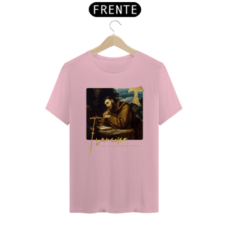 Nome do produto Camiseta Basic São Francisco de Assis Pintura com Tau