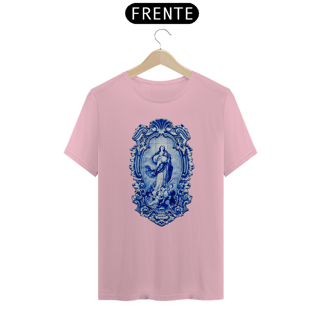 Nome do produto Camiseta Basic Nossa Senhora Imaculada Conceição Azulejo Português