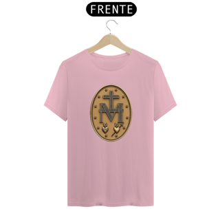 Nome do produto Camiseta Basic Medalha Milagrosa Detalhe