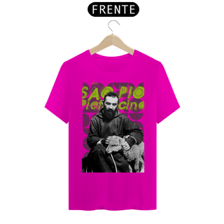 Nome do produto Camiseta Basic Padre Pio de Pietrelcina e a Ovelha