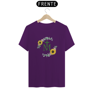 Nome do produto Camiseta Basic Floral Cruz M Girassol