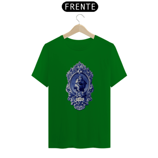 Nome do produto Camiseta Clássica Azulejo Português Santo Antônio de Lisboa