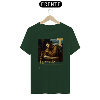 Nome do produto Camiseta Basic São Francisco de Assis Pintura com Tau