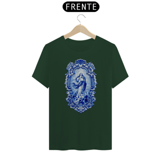 Nome do produto Camiseta Basic Nossa Senhora Imaculada Conceição Azulejo Português