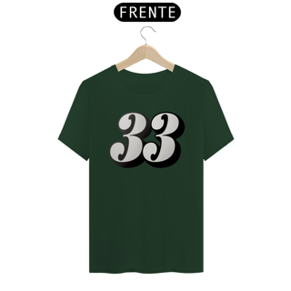 Nome do produto Camiseta Basic 33 Idade de Cristo