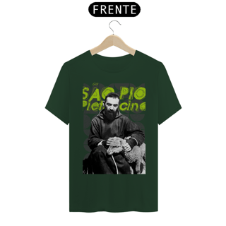 Nome do produto Camiseta Basic Padre Pio de Pietrelcina e a Ovelha