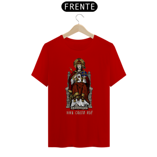 Nome do produto Camiseta Basic Viva Cristo Rei! Colorida