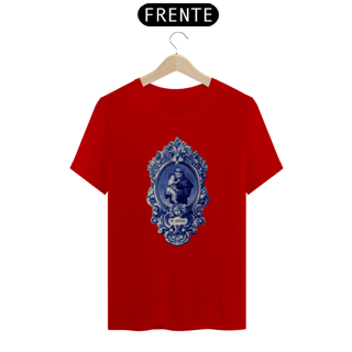 Nome do produto Camiseta Clássica Azulejo Português Santo Antônio de Lisboa