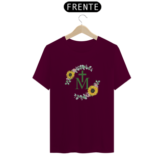 Nome do produto Camiseta Basic Floral Cruz M Girassol