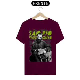 Nome do produto Camiseta Basic Padre Pio de Pietrelcina e a Ovelha