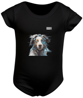 Body Infantil - Cachorro Australian Shepherd