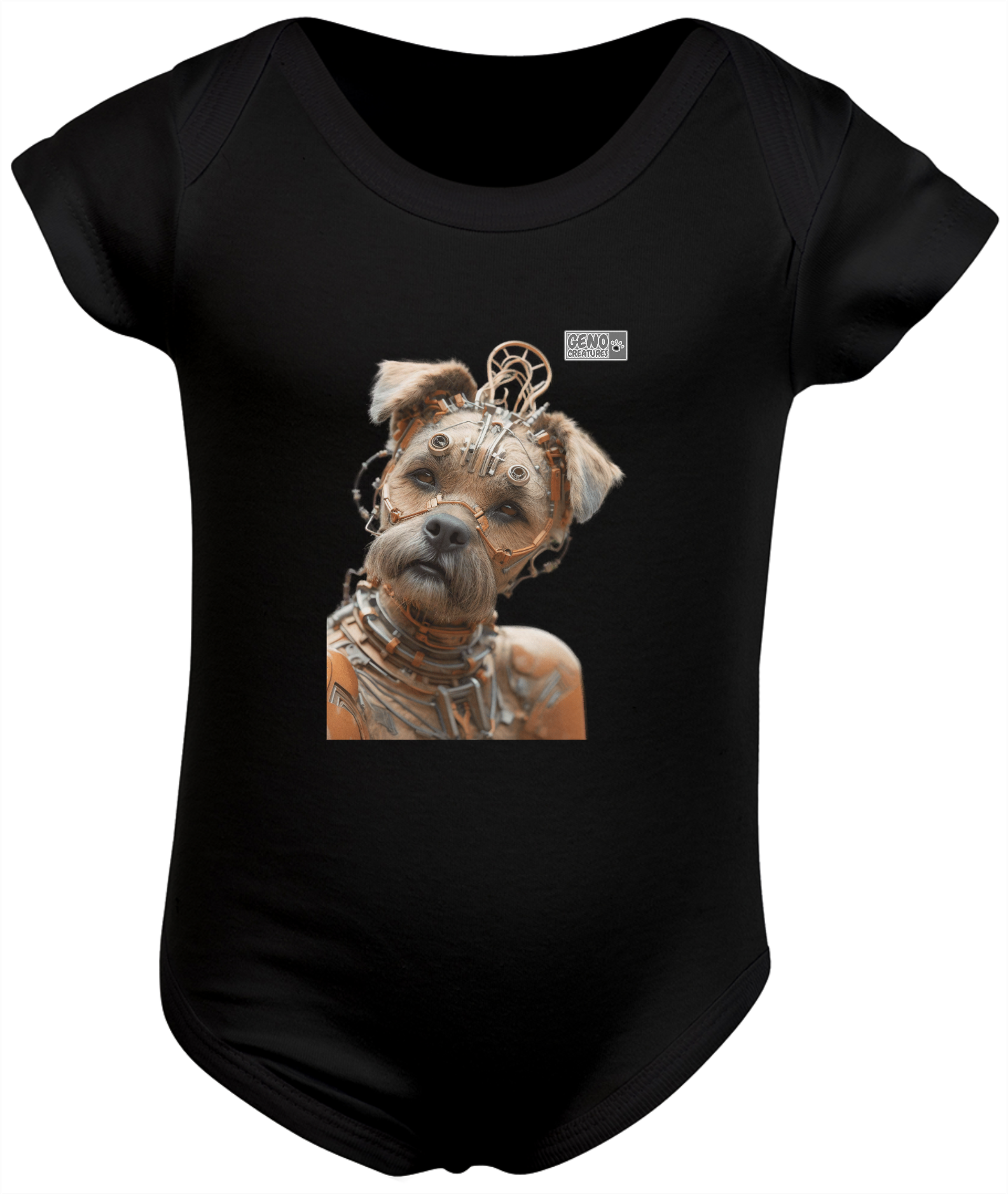 Body Infantil - Cachorro Border Terrier