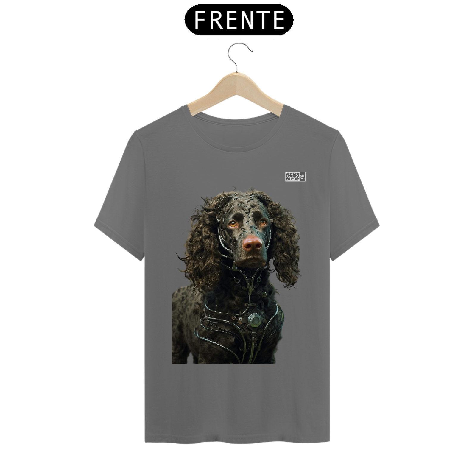 Camisa Estonada - Cachorro Cão d'água americano