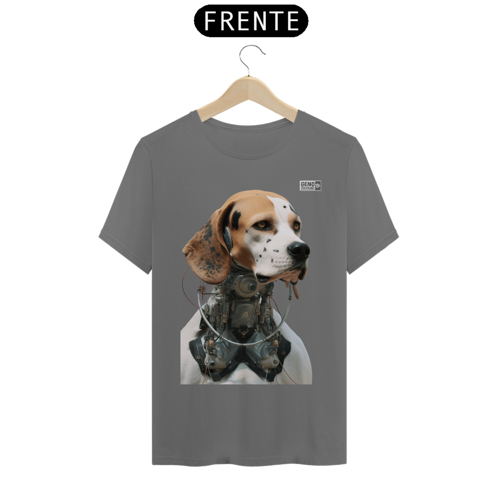 Camisa  Estonada - Cachorro Anglo Français de Petite Vénerie - T-Shirt