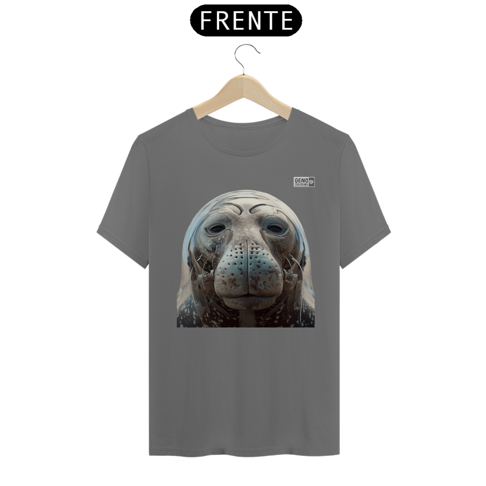 Camisa Estonada  - Premium Elefante Marinho 