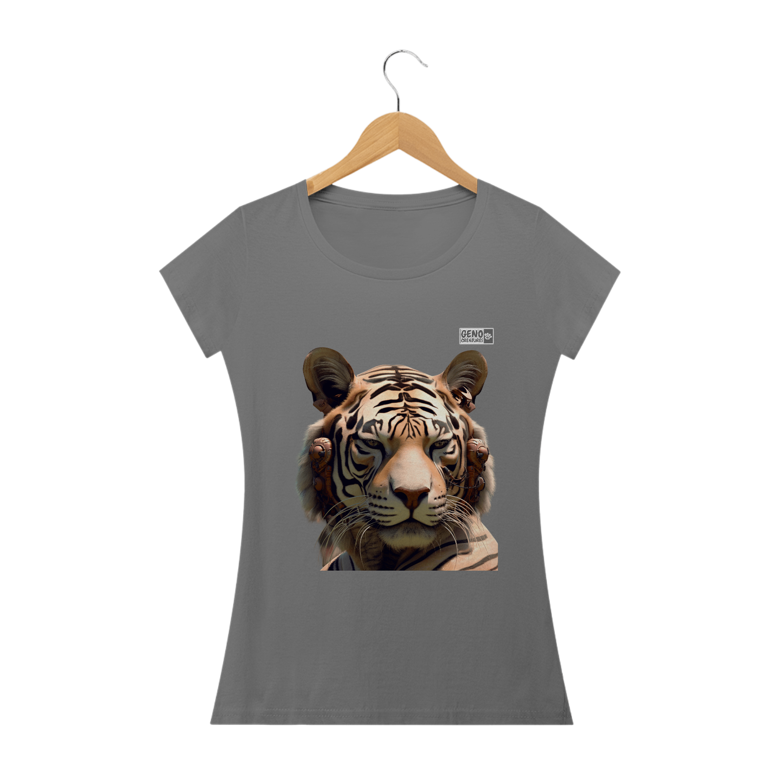 Camisa Tigre - Baby Long Estonada 