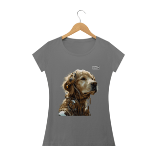 Camisa Cachorro Golden Retriever - Baby Long Estonada