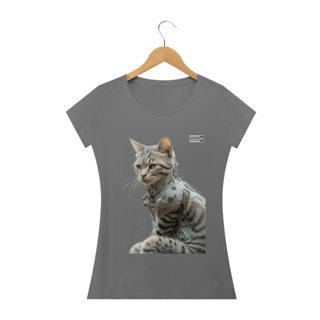 Camisa Gato -  Baby Long Estonada 