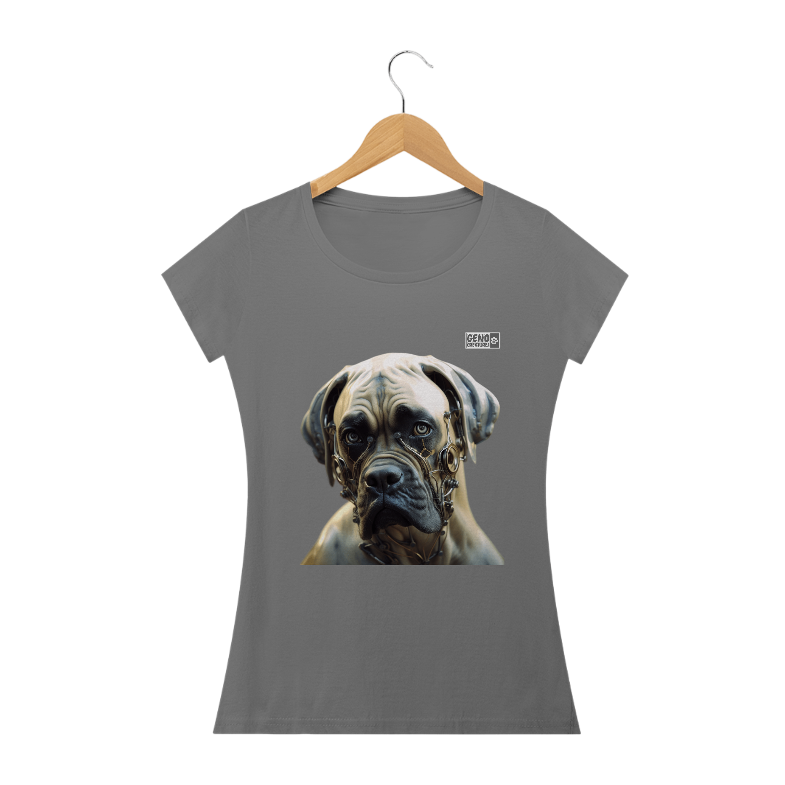 Camisa Cachorro Bullmastiff - Baby Long Estonada 