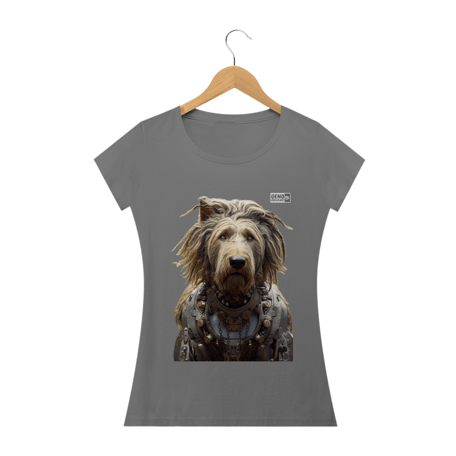 Camisa Cachorro Briard - Baby Long Estonada 