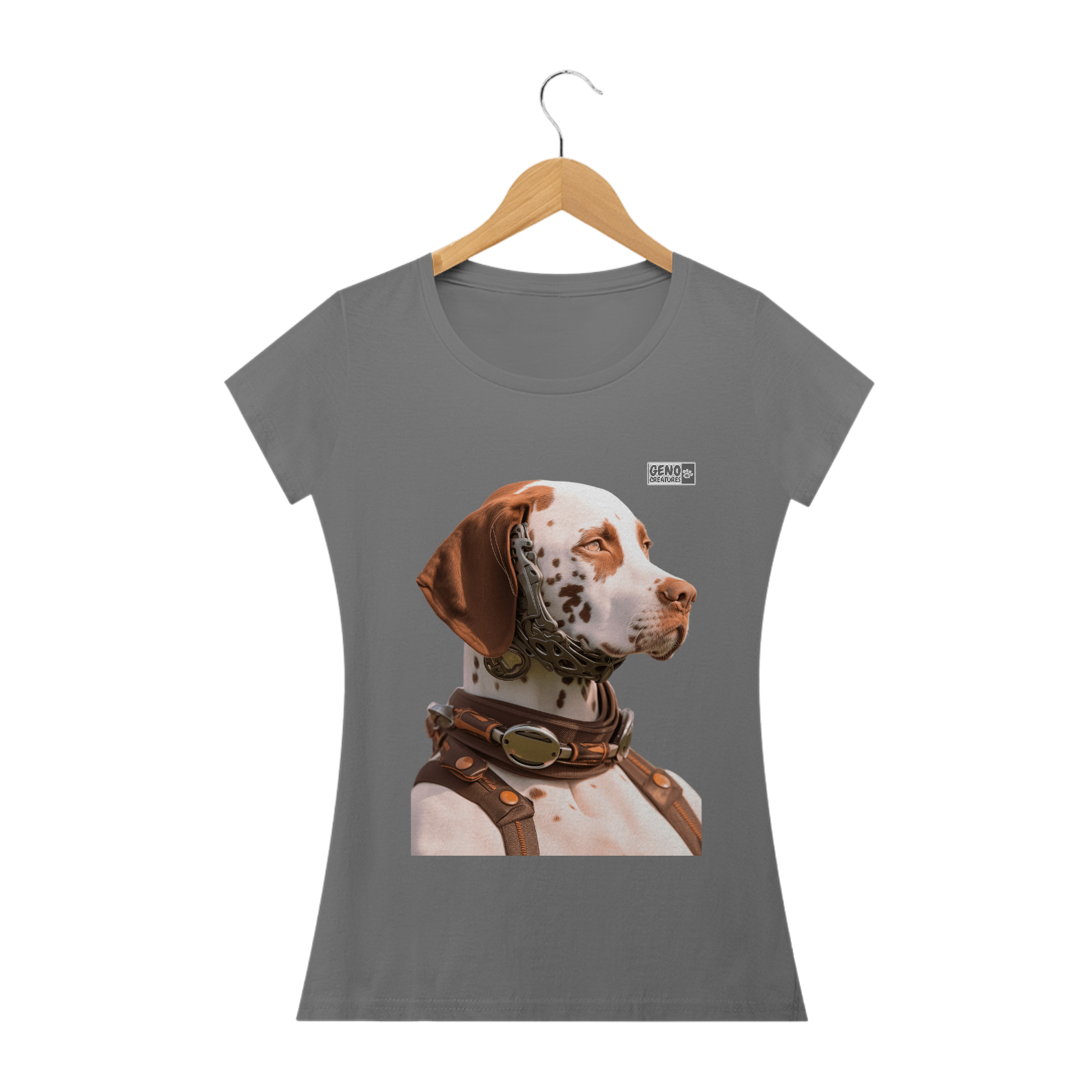 Camisa Cachorro Braque Français - Baby Long Estonada 