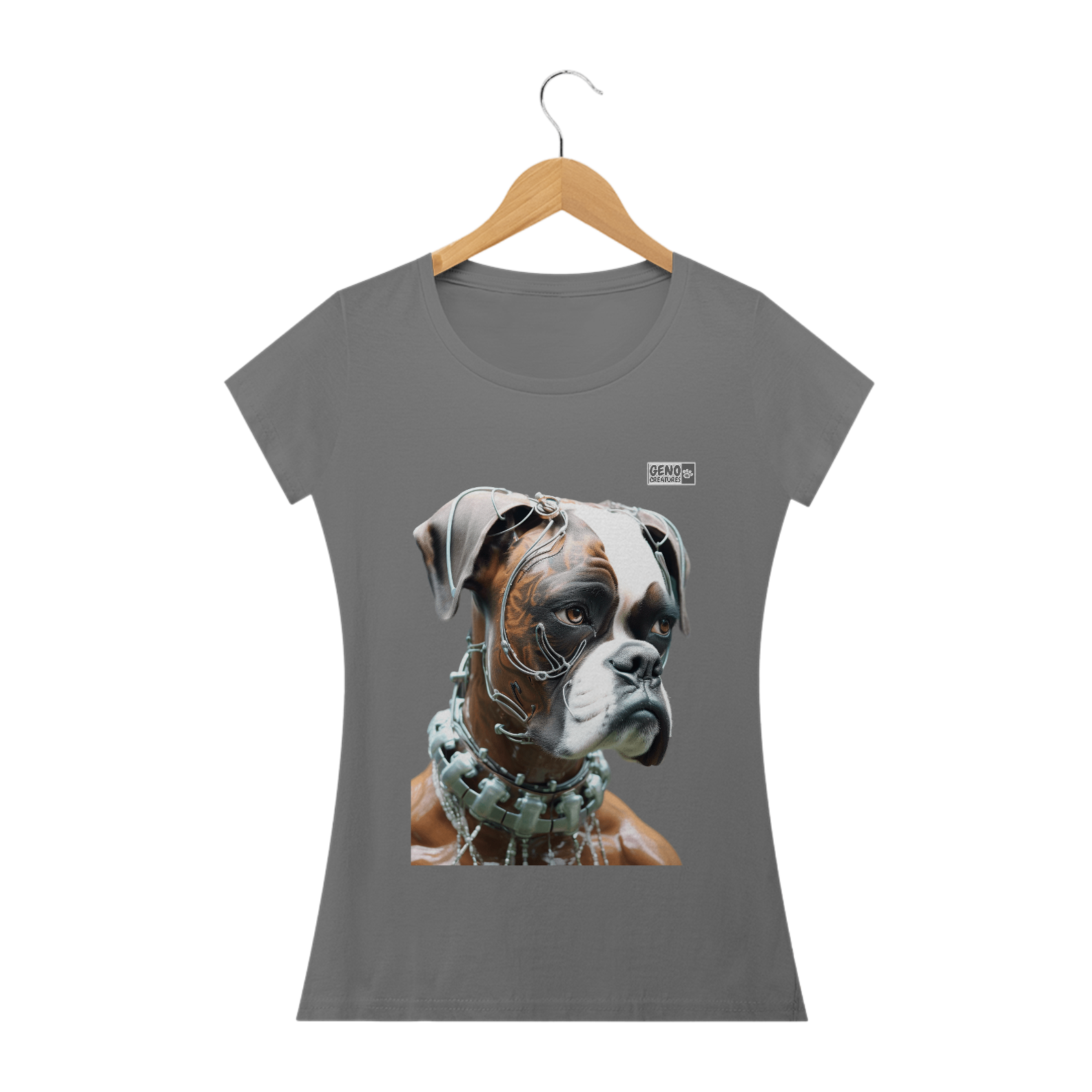 Camisa Cachorro Boxer - Baby Long Estonada 