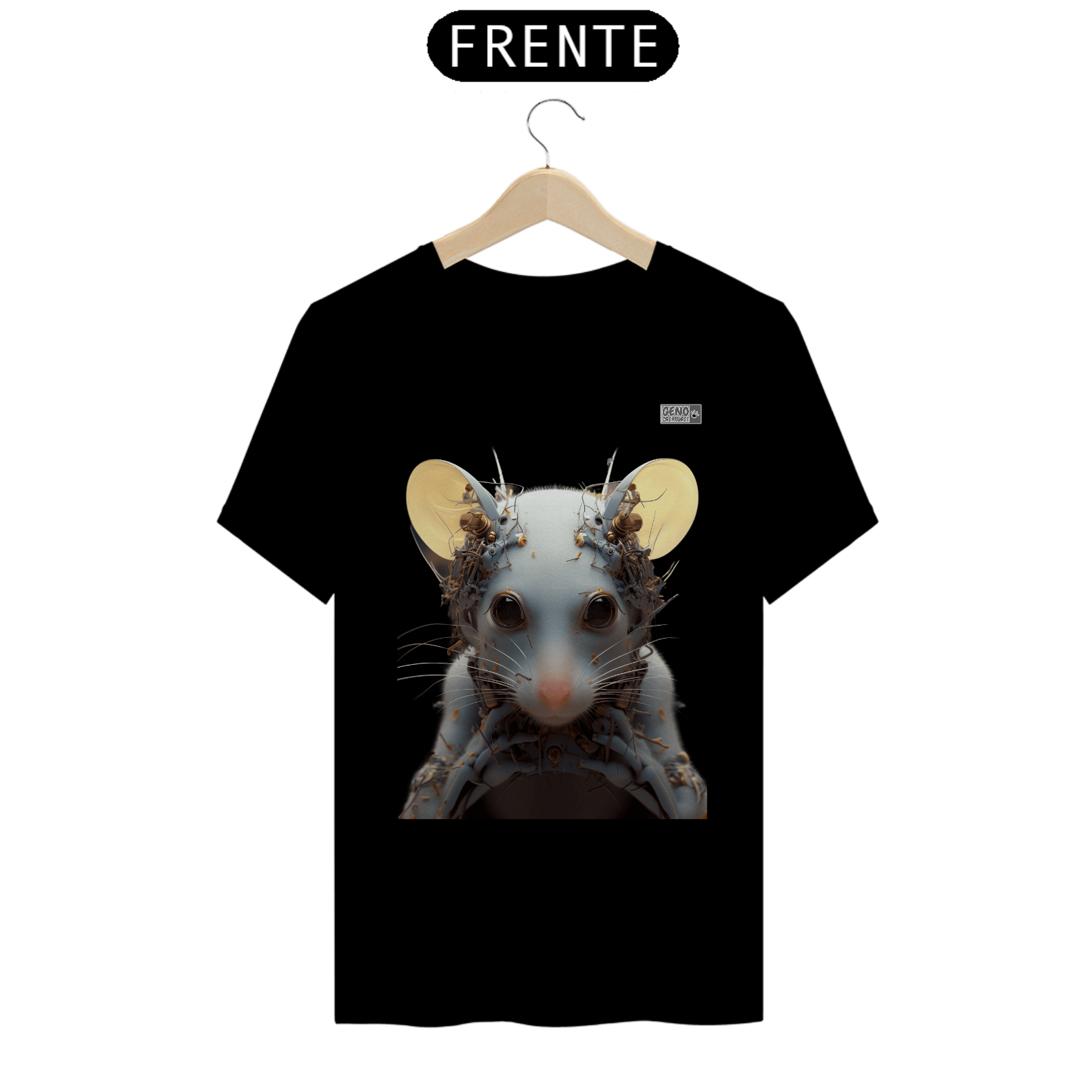 Camisa Quality -  Rato Fofo  - Geno Creatures 