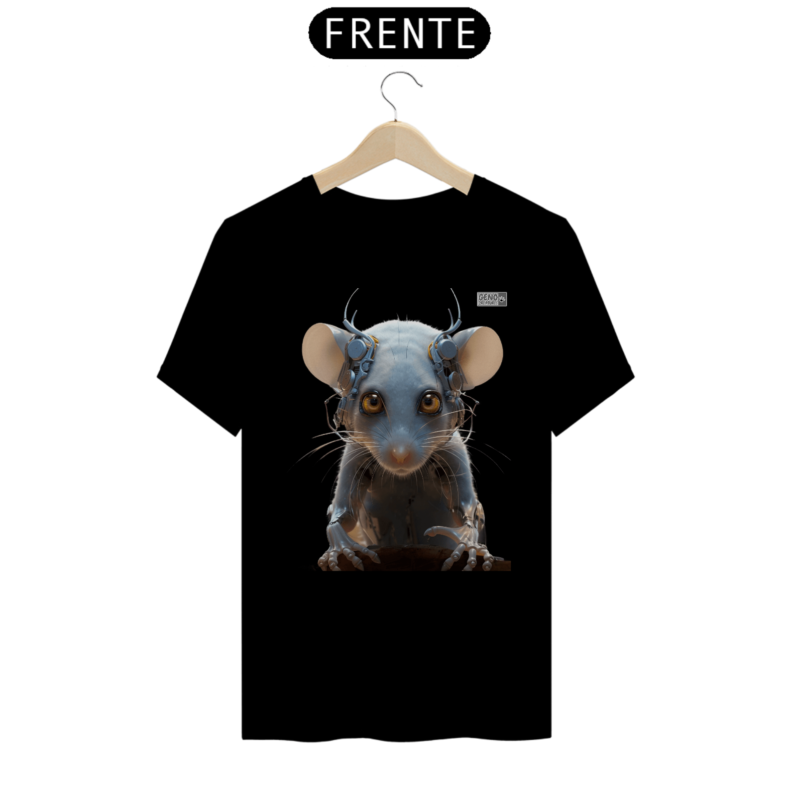 Camisa Quality - Rato Concentrado  - Geno Creatures