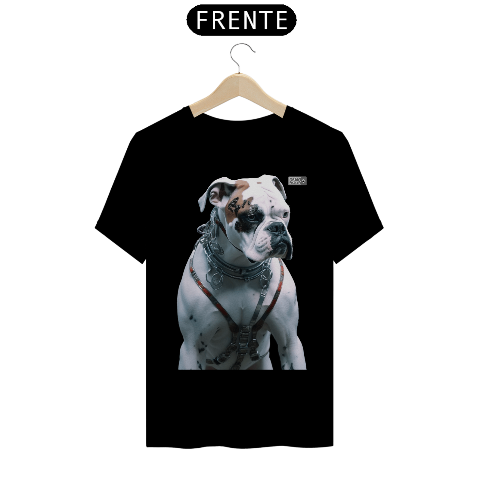 Camisa Quality - Cachorro American Bulldog