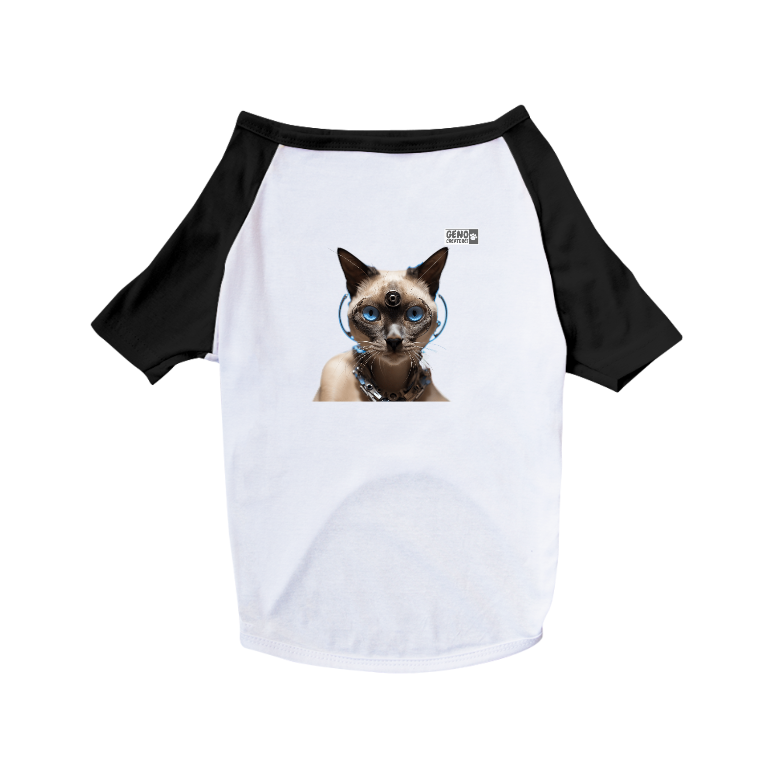 Camisa para Cachorro - Gato Siamese