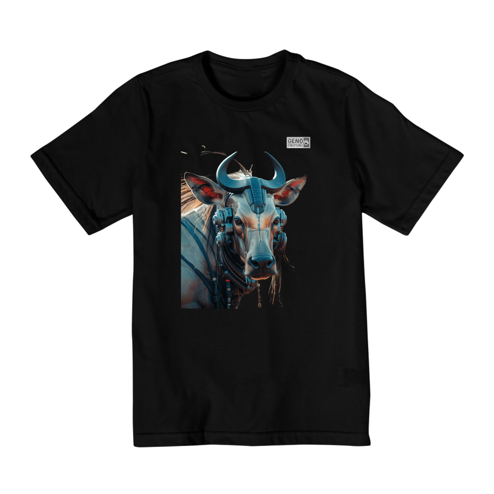 Camisa Infantil (10 a 14) - Vaca Wildebeest