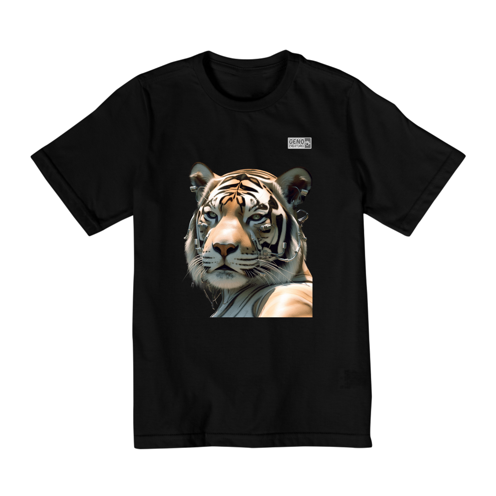 Camisa Infantil (10 a 14) - Tigre